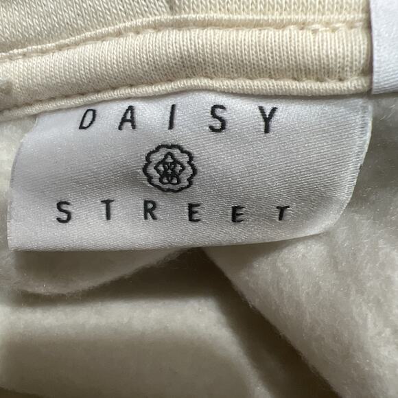 ASOS Daisy Street Oversized Hoodie w/ Vintage Collegiate Graphic Womens Size S - Picture 10 of 14